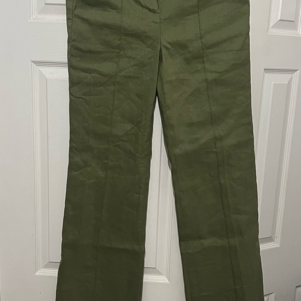 Veronica Beard Sage Green Pants